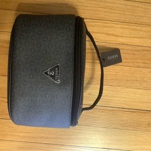 Black cosmetic  guess bag